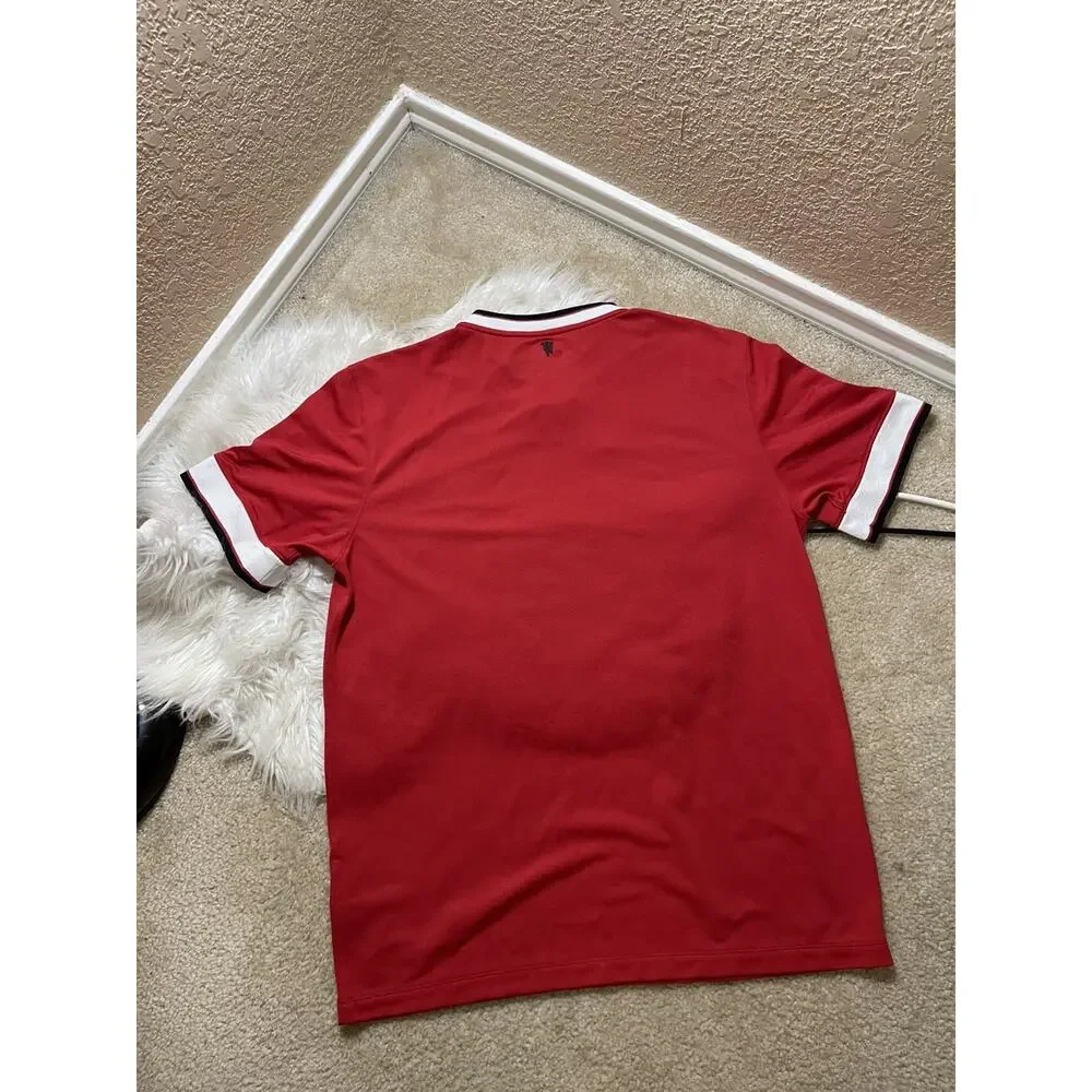 Nike Dri-Fit 2014 Manchester United Chevrolet Home Jersey Size LARGE